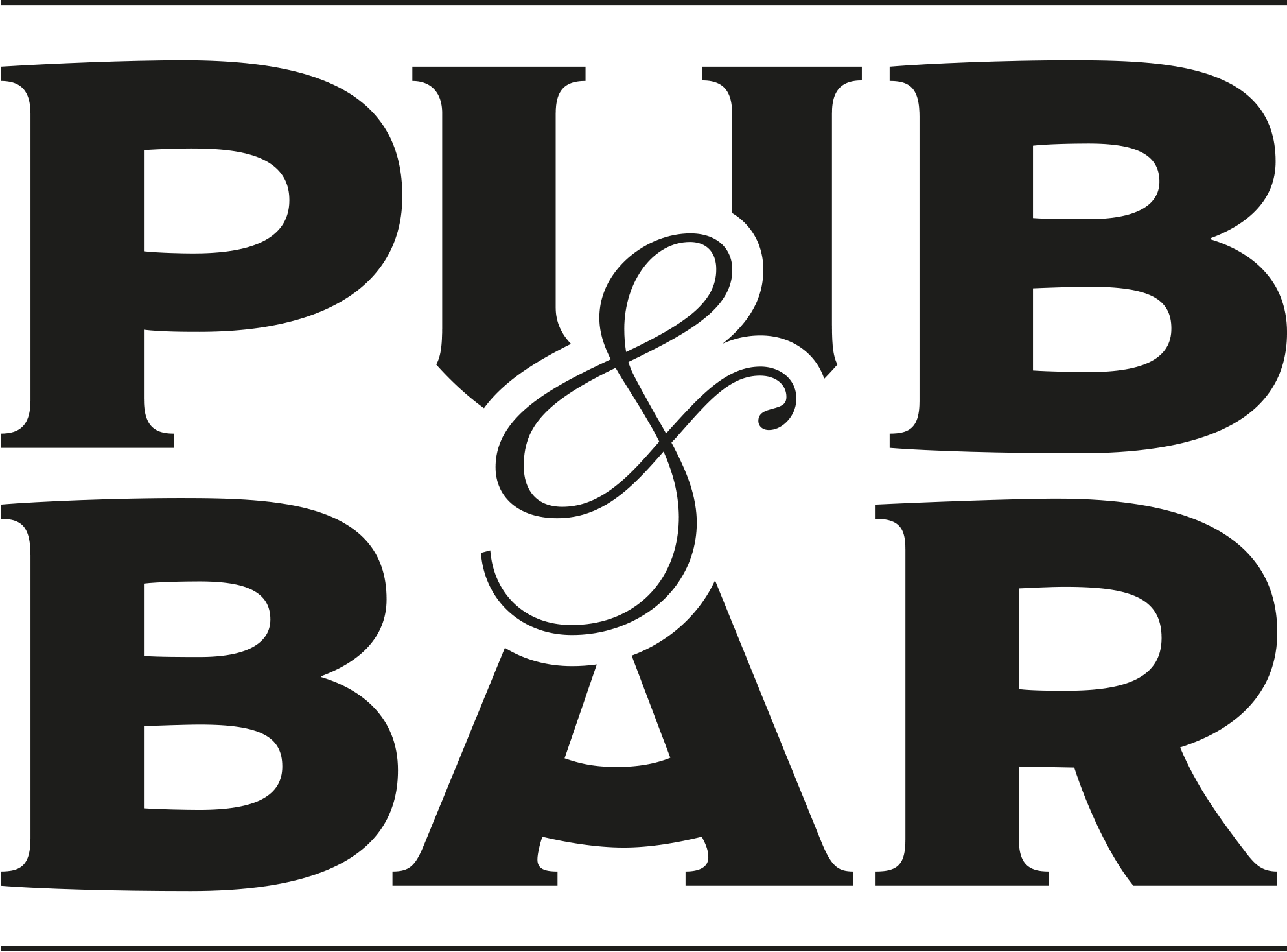 pub and bar b23-black